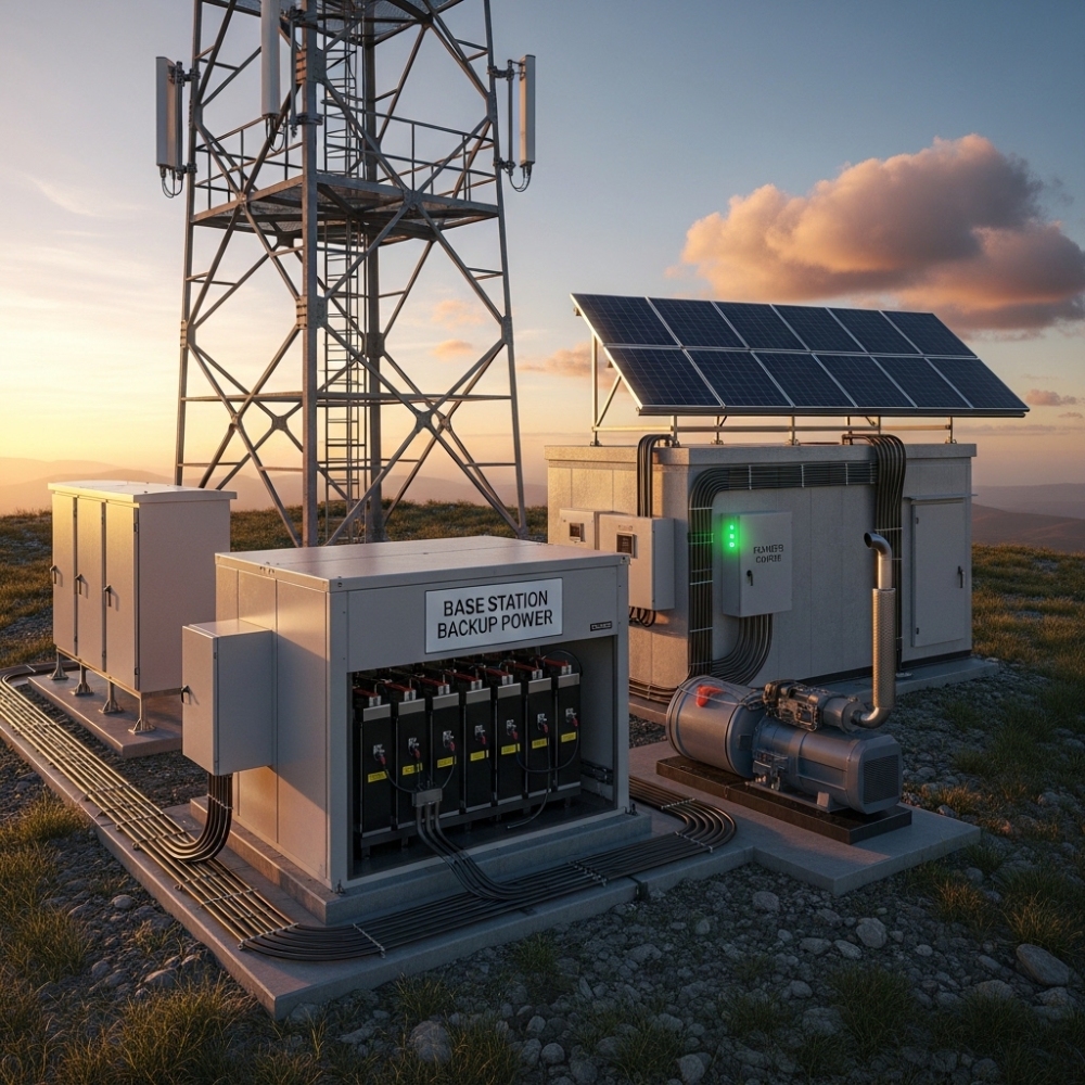 VRLA battery for base station