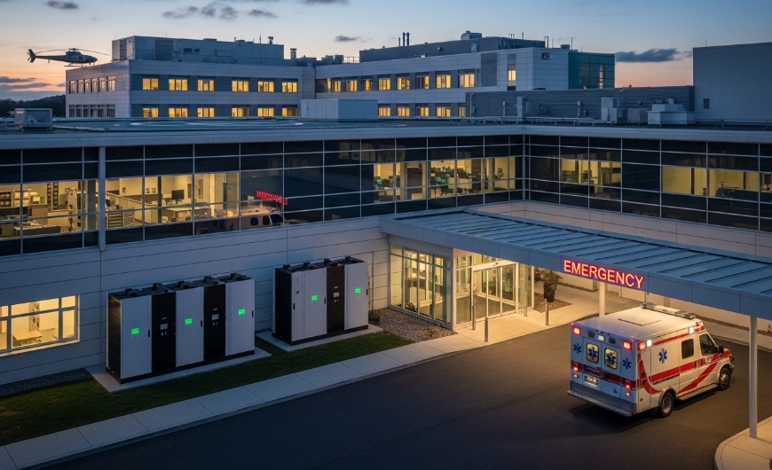 Commercial battery storage