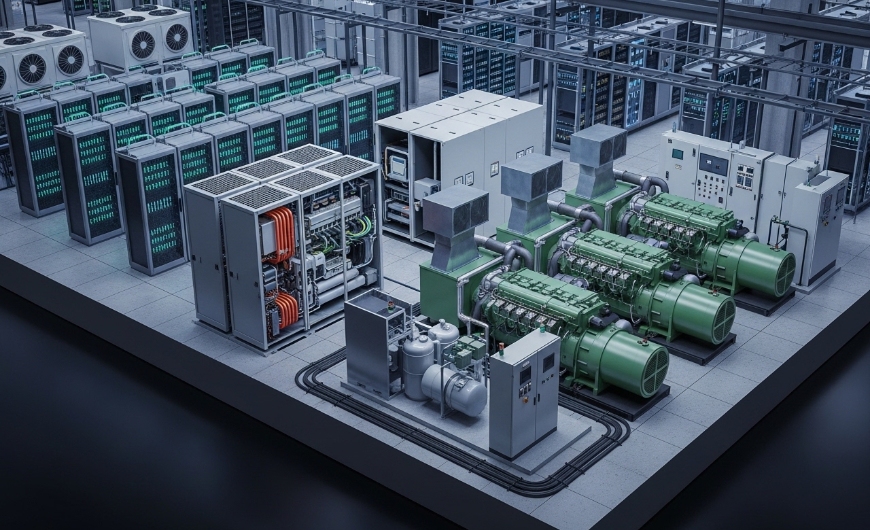 Cloud data center power