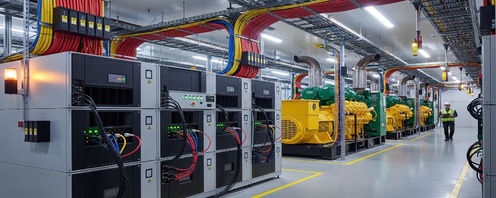 Remote data center power