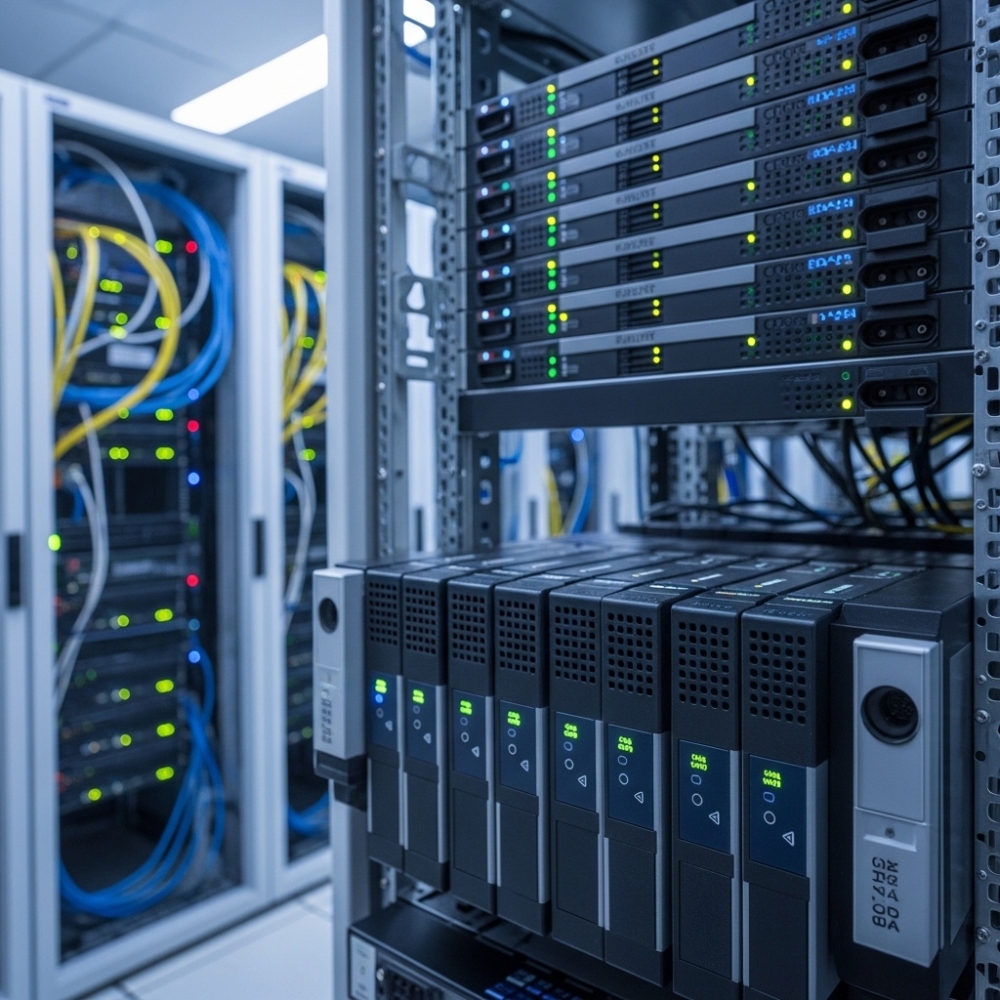 51.2V LiFePO4 Server Rack Battery for High Capacity Tower Backup Power