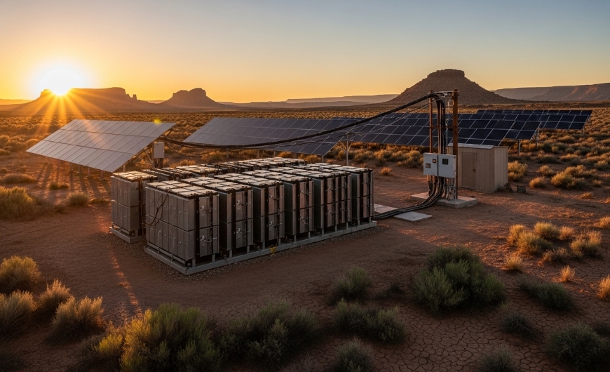 Solar energy battery