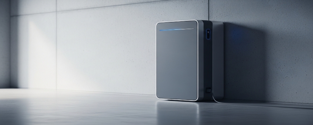 Solar home battery storage