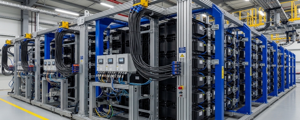 Industrial hybrid power