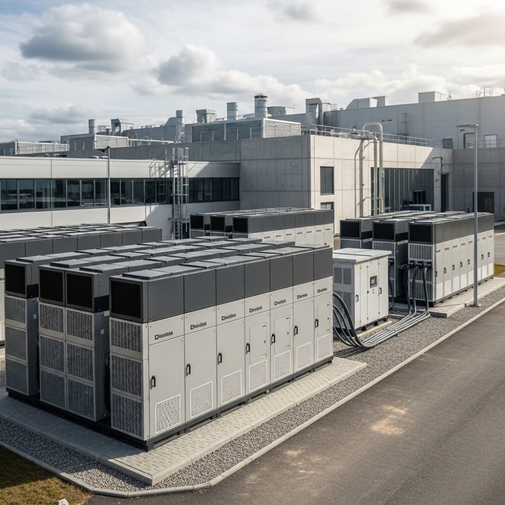 Automated machinery backup power