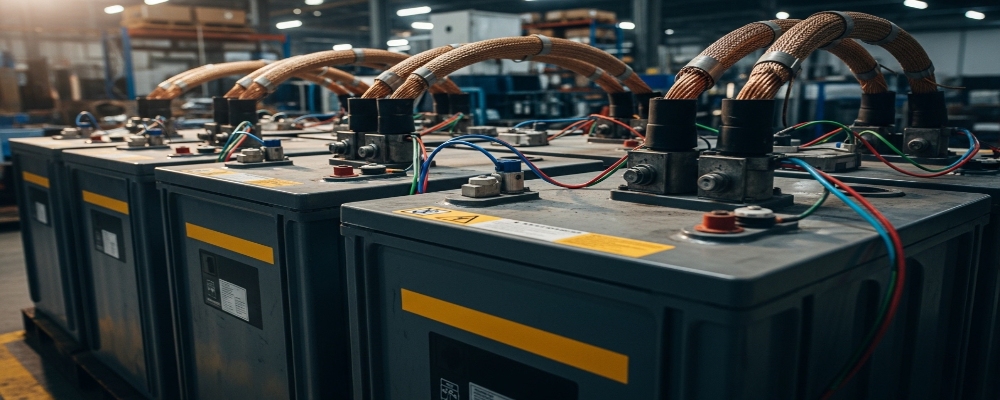 Backup power for factories