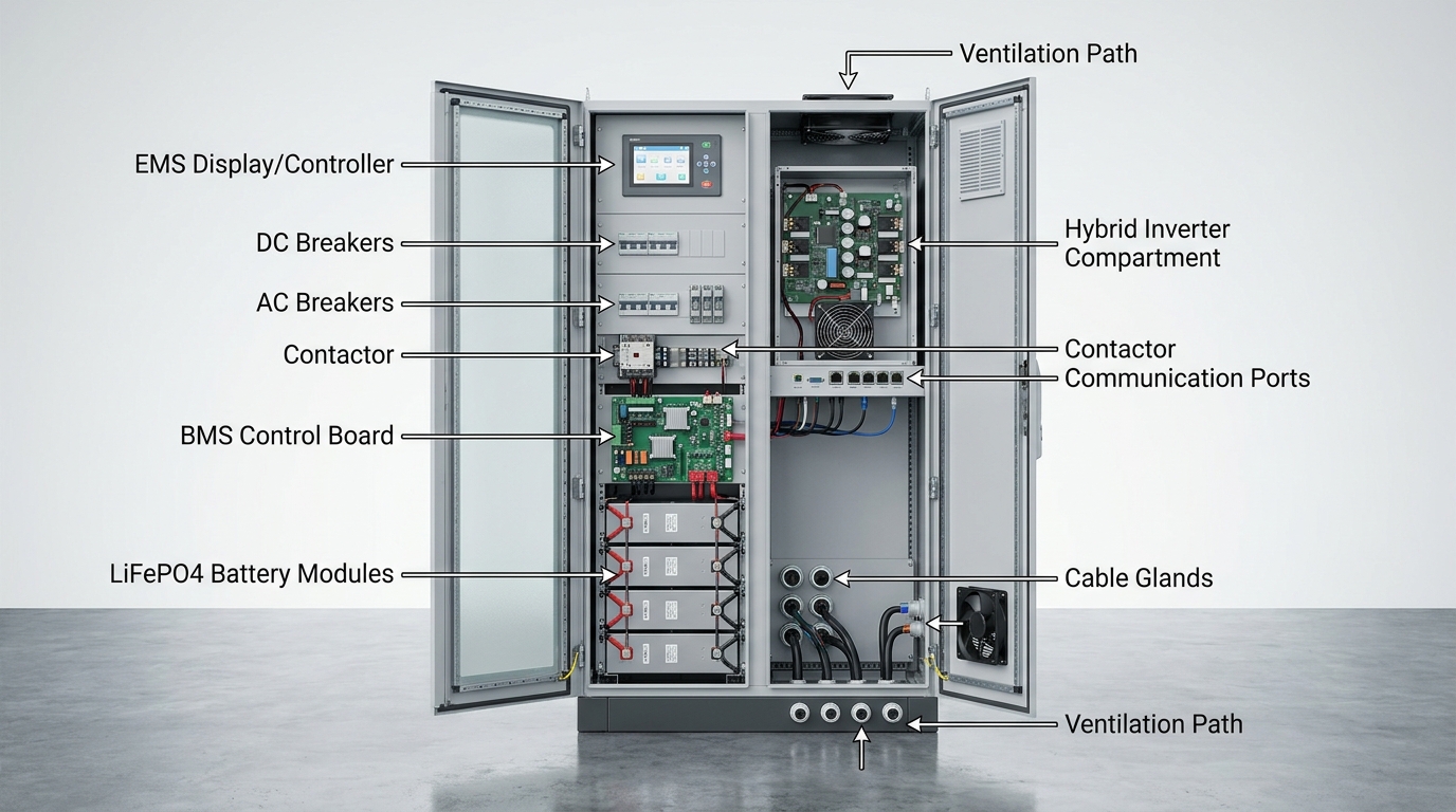 All-in-One BESS for Homes: What’s in the Cabinet