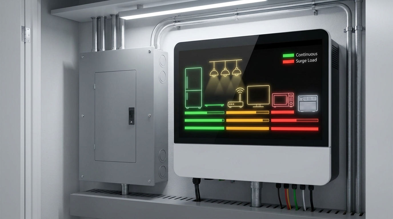 Hybrid Inverter Sizing: Match Battery to Loads