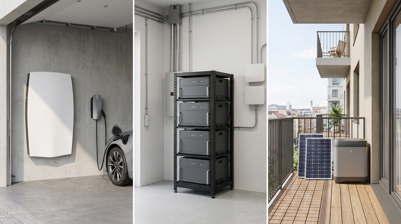 Home Power Storage Solutions: Compare by Use Case