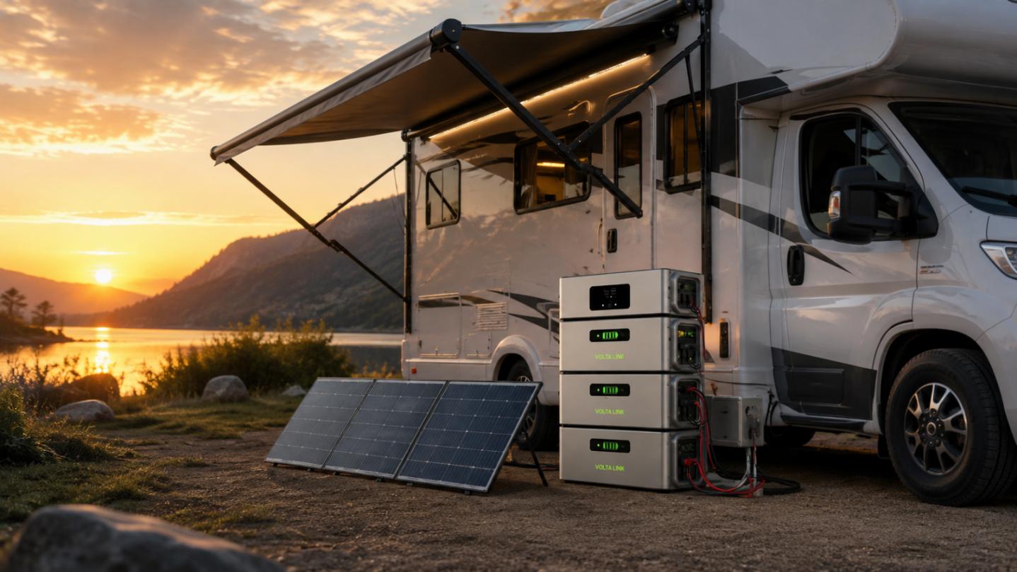 LiFePO₄ RV Battery 48V System Design: Battery, Inverter, Solar and DC Load Integration