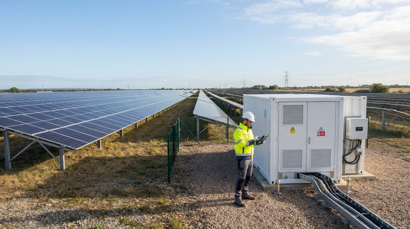 Solar Farm Battery Storage System: DC/AC Coupling, Curtailment and Dispatch